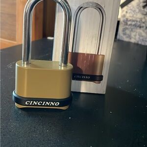 CINCINNO Gold Security Padlock
